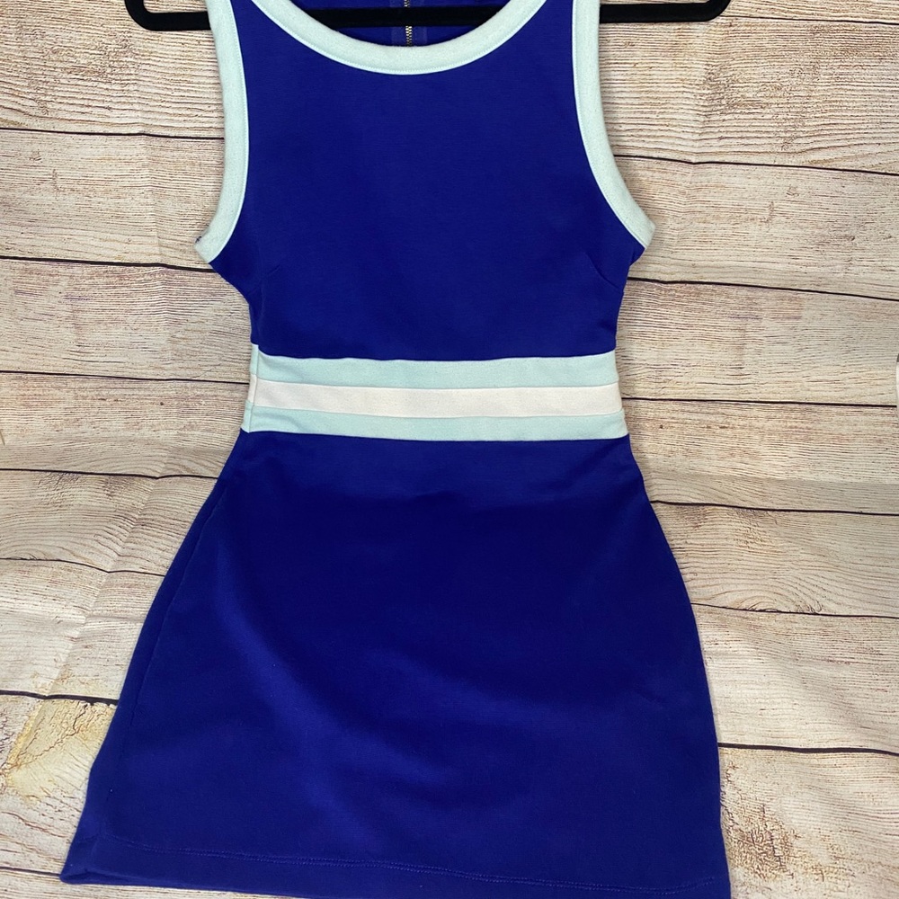 Blue dress